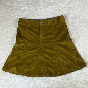 Athleta fit and flare corduroy skirt, size 6